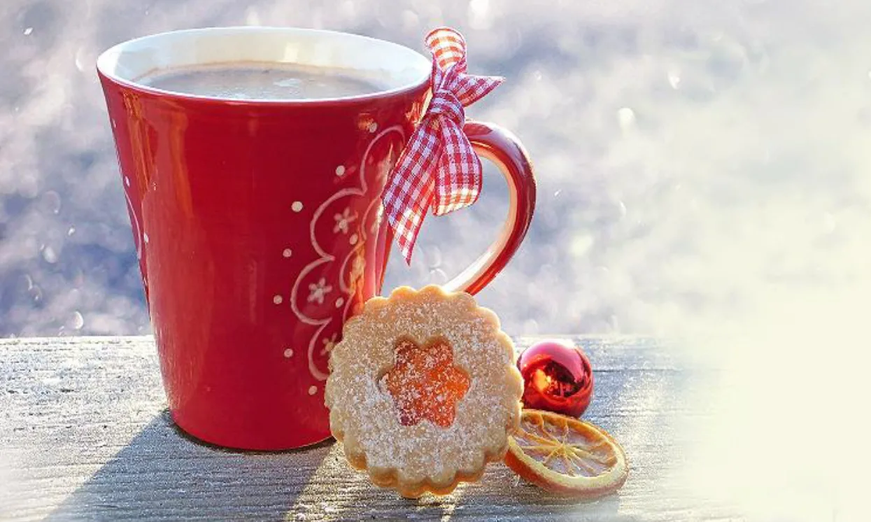 Einladung zur Weihnachtsfeier auf dem Weihnachtsmarkt