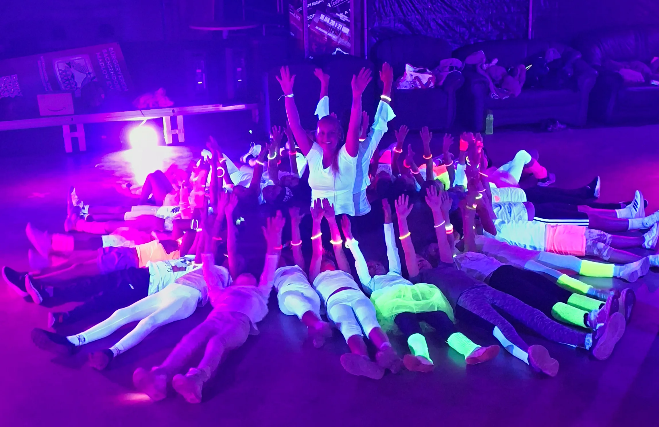 Neonparty mit den Zumbinis – ein leuchtendes Highlight!