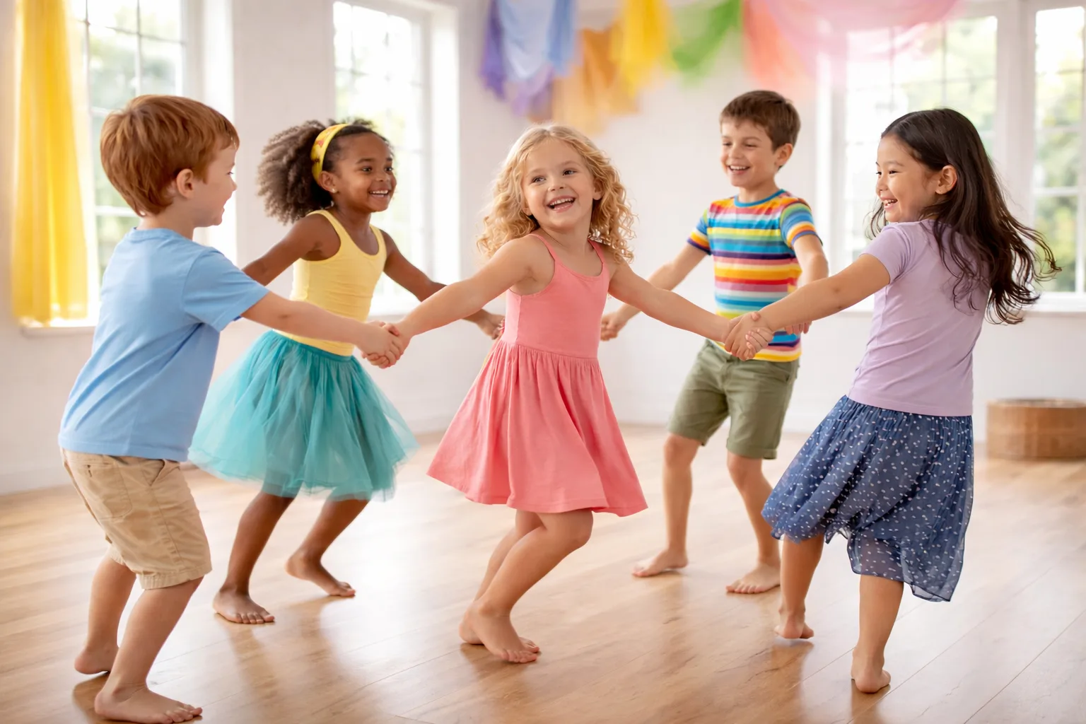 Teamwork - Tanzen in der Gruppe